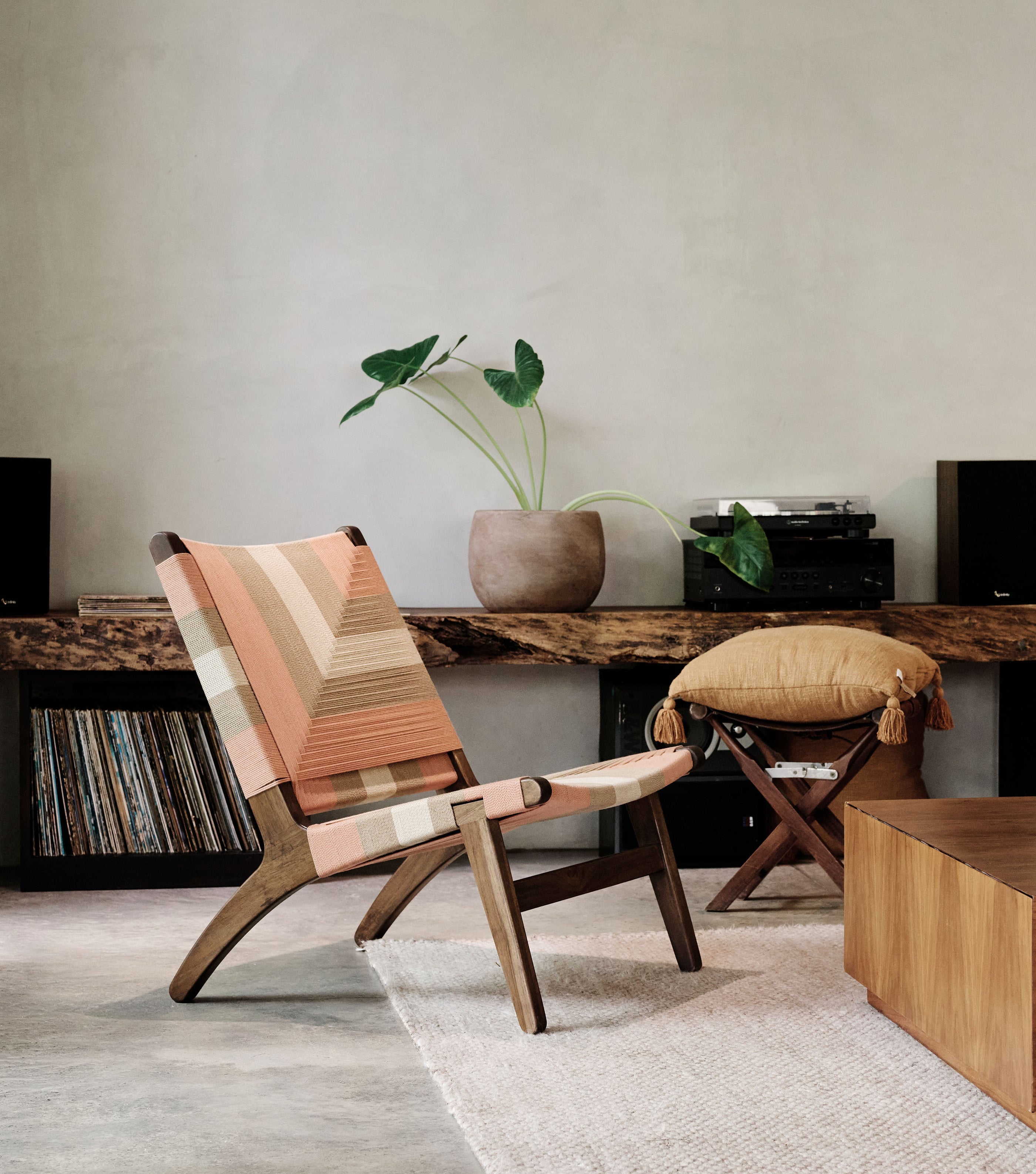 Coffee Teak / Sienna Pattern
