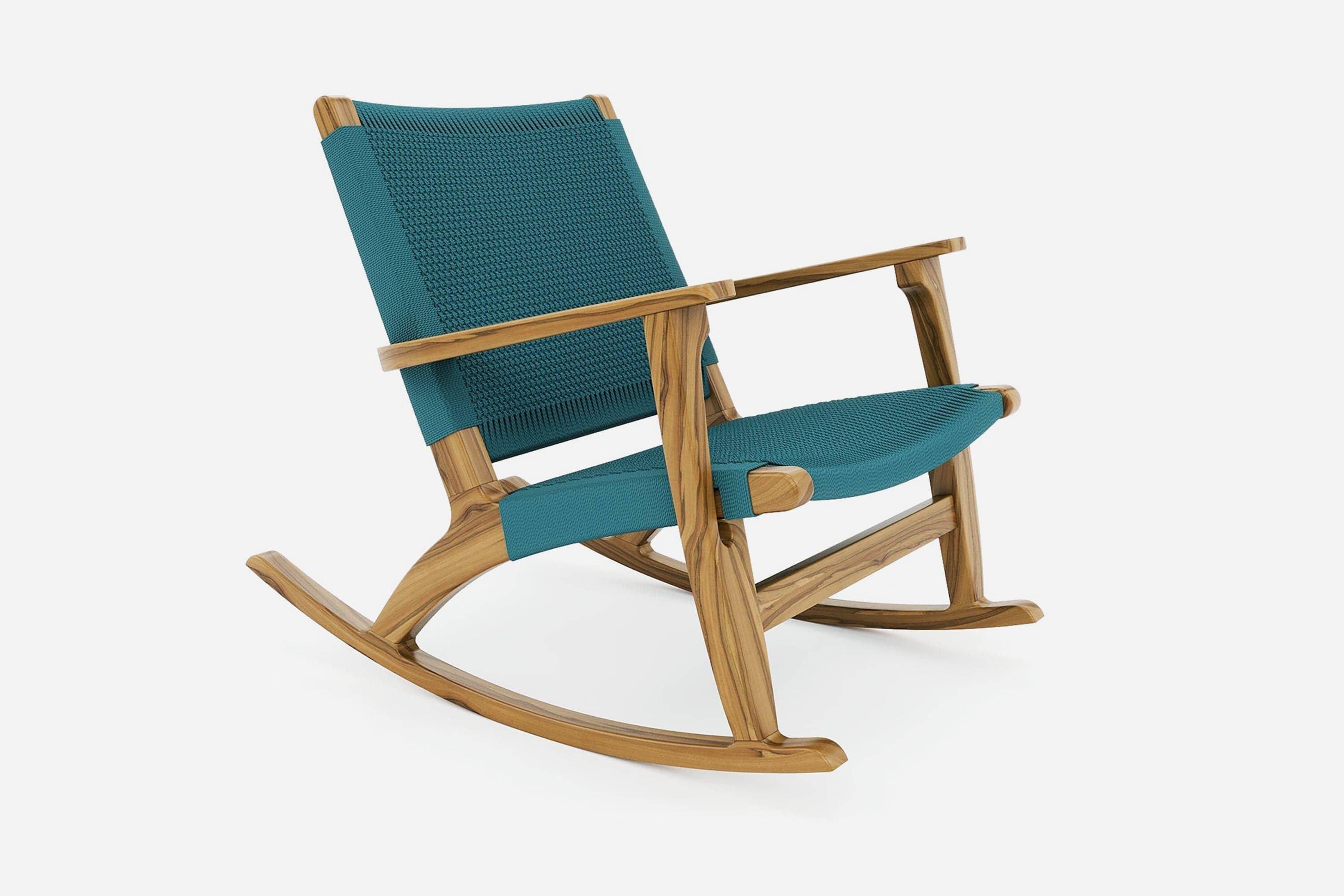 Masaya Rocking Chair Mediterranean Traditional Cord