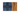 Natural / Midnight Blue Pattern