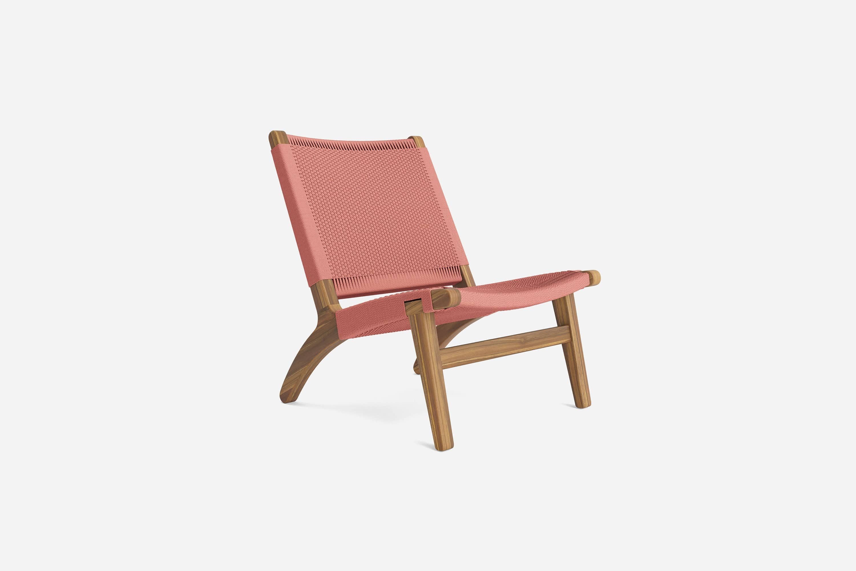 Masaya Lounge Chair | Coral Traditional Cord