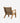 Sealed Teak / 2" Sand Straps