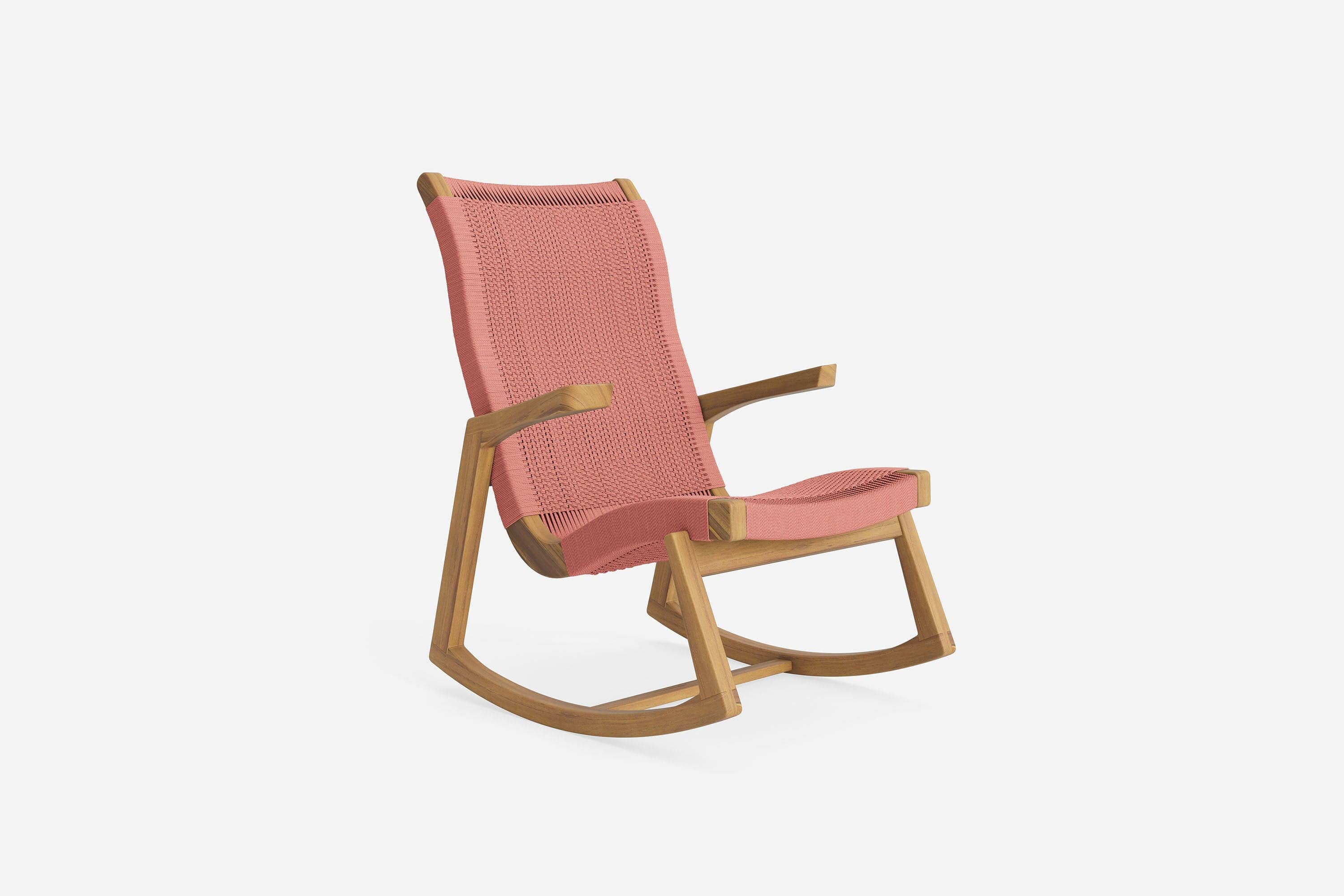 Amador Rocking Chair | Coral Traditional Cord