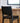 Charcoal / Black V Braided Cord / Counter Height