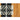 Natural Teak / Colonial Pattern