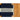 Natural Teak / Navy Stripe Pattern